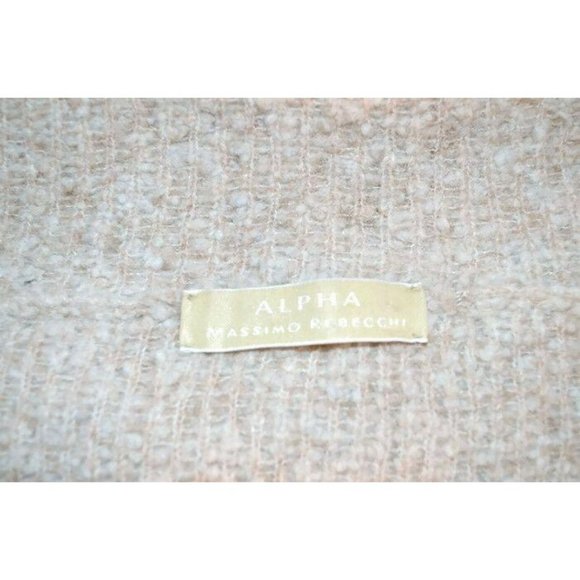 ALPHA Mossimo Rebecchi Long Wheat Beige Wool - Picture 4 of 6